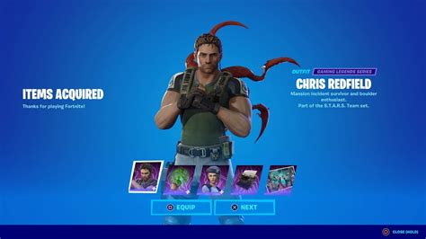 How To Get Chris Redfield And Jill Valentine Skins In Fortnite Resident