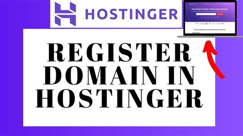 How To Register Domain Name In Hostinger Domain Tutorial Youtube