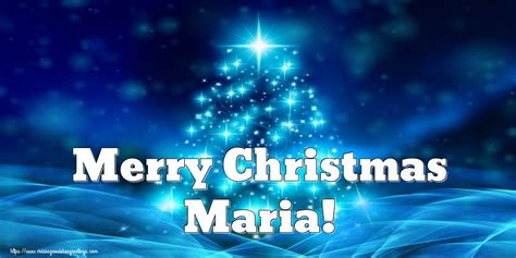 Maria Greetings Cards For Christmas