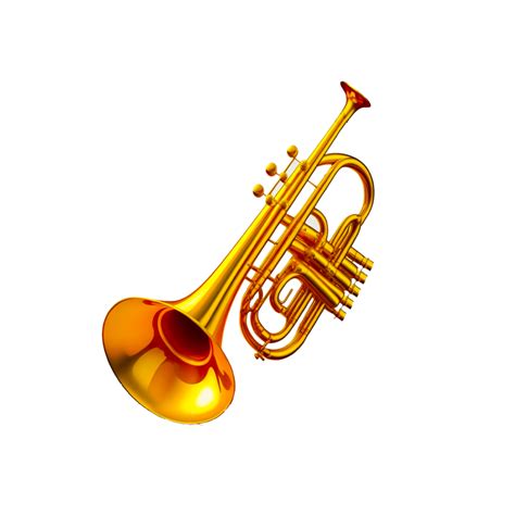 Trumpet Isolated On Transparent Background 24396285 Png