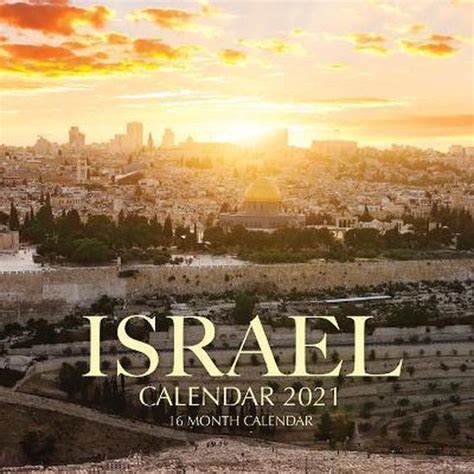 Israel Calendar 2021 Golden Print 9798690412869 Boeken