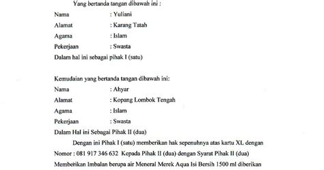 Contoh Surat Kuasa Pengurusan Izin Imb  Kumpulan Surat Penting
