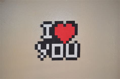 Pixel Art I Love You 31 Idées Et Designs Pour Vous Inspirer En Images