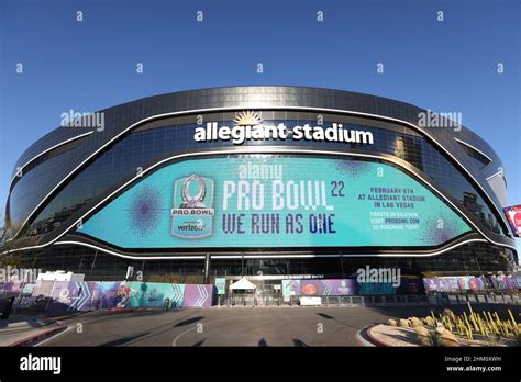 February 6 2022 Allegiant Stadium During The Nfl Pro Bowl Game At