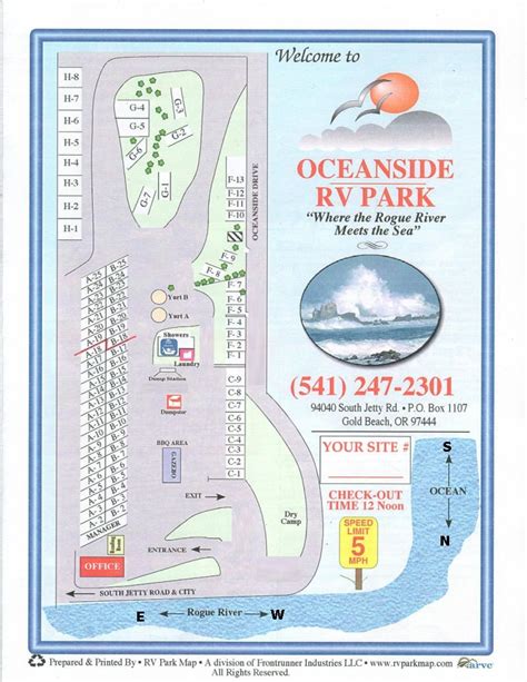 Oceanside Rv Park Gold Beach Or Gps Campsites Rates Photos