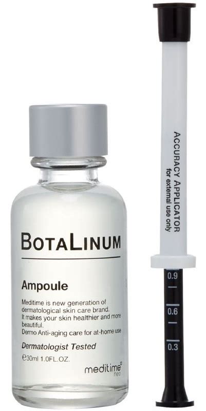 Meditime Botalinum Ampoule Ingredients Explained
