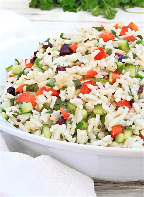 Italian Rice Salad ~ Vegan Recipe ~ This Wife Cooks