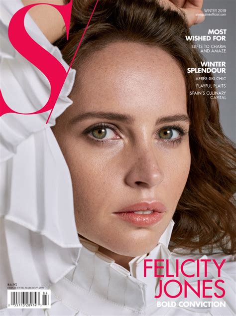 Daily Delight Felicity Jones For S Magazine