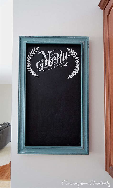 Maybe you would like to learn more about one of these? How to Paint a Chalkboard Menu for the Kitchen Wall