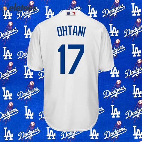 Shohei Ohtani Dodgers Jersey Shirt