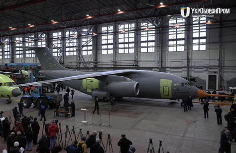 Antonov Showed The First Military Transport Aircraft An 178 100r