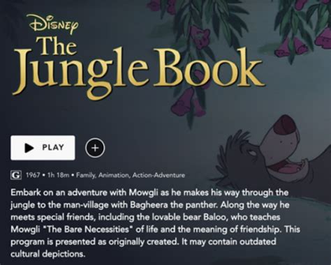 ดิสนีย์พลัส ฮอตสตาร์ อัดแน่นด้วยภาพยนตร์กว่า 700 เรื่อง ตั้งแต่หนังดีสนีย์คลาสสิกที่หลายคนชื่นชอบไปจนถึงหนังบล็อกบัสเตอร. ดิสนีย์พลัส (Disney+)ใส่คำเตือนเรื่อง เหยียดสีผิวและเชื้อ ...