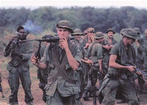 Infantrymen Of 199th Light Brigade 1969 Vietnam War Vietnam Vietnam