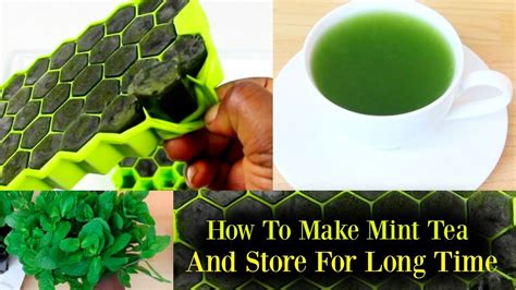 Mint Leaves Tea Recipe From Fresh Herbs And How To Store