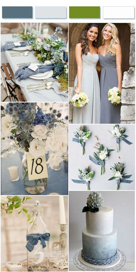 5 Wonderful Winter Wedding Color Scheme Ideas Wedding Colors Blue