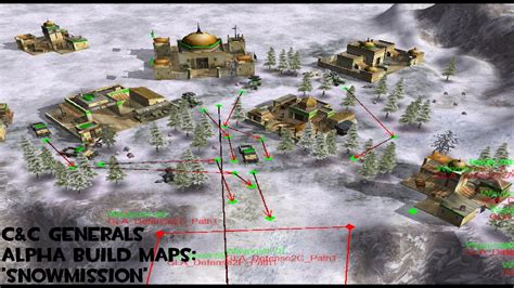Command And Conquer Generals Alpha Build Maps Snowmission Youtube