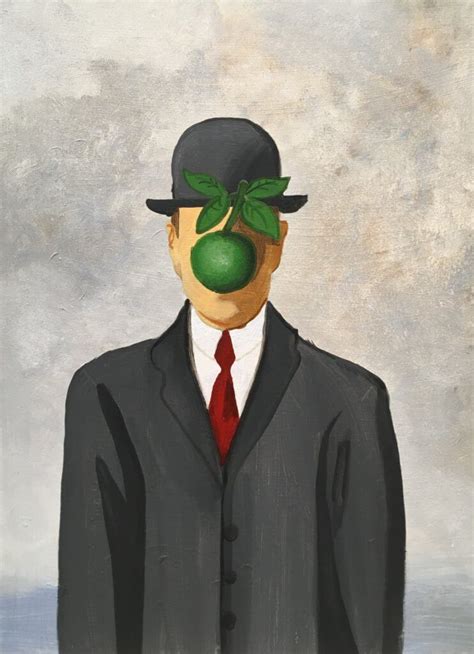 RenÉ Magritte Son Of Man Paint It Easy