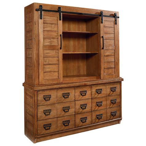 When i found the hutch and jumped up and down and waved my hands around and explained the project to. Magnolia Home by Joanna Gaines Farmhouse Hutch with ...
