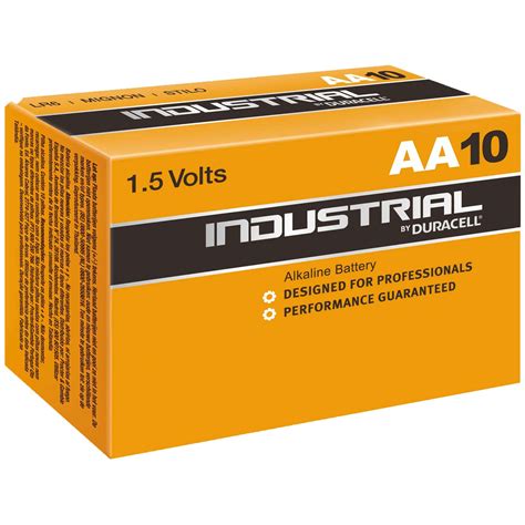 Duracell Industrial Aa Cell 15v Batteries Box Of 100 Batteries