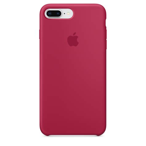 Iphone 8 Plus 7 Plus Silicone Case Rose Red Apple Ph
