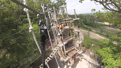 High Ropes Obstacle Course Gopro Youtube