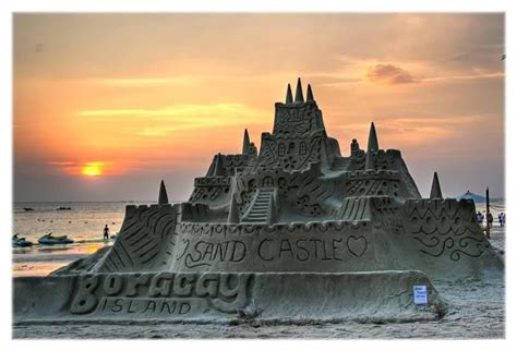 Boracay Boracay Philippines Sand Castle