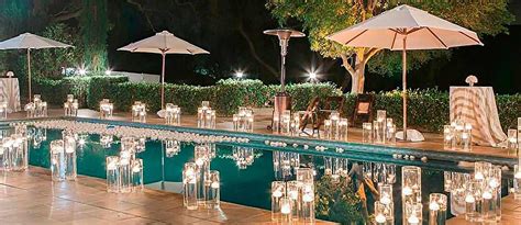 We usually think of christmas when the ber months start, that is from september. 21 Wedding Pool Party Decoration Ideas For Your Backyard ...