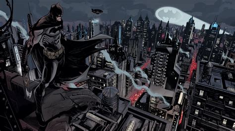 Wallpaper Batman Dc Comics The Dark Knight Comics Artwork Gotham