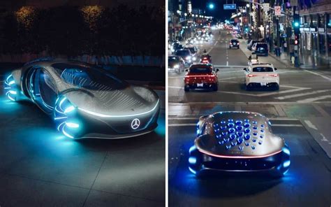 Mercedes Benz Vision Avtr Takes To The Streets In La