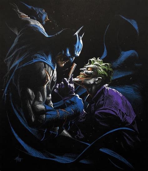 Batman And Joker Gabriele Dellotto Comic Art Batman Joker Art