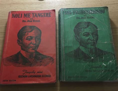 Sale Noli Me Tangere El Filibusterismo Books Looking For On Carousell