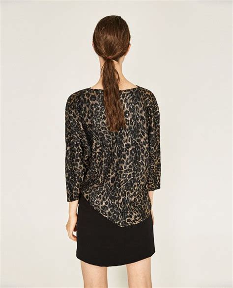 Image 5 Of LEOPARD T SHIRT From Zara