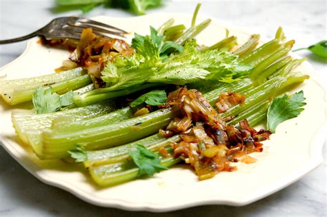 Quick Braised Celery And Leeks Easy Side Dish Recipe Unpeeled Journal