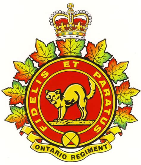 The Ontario Regiment Rcac Military Institution
