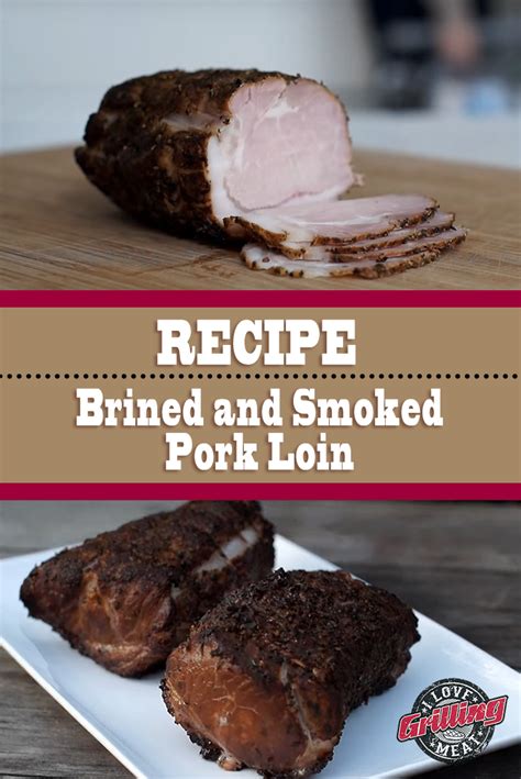 You brine the pork, rub it with spice and smoke it. Brined and Smoked Pork Loin Recipe | Smoked pork loin