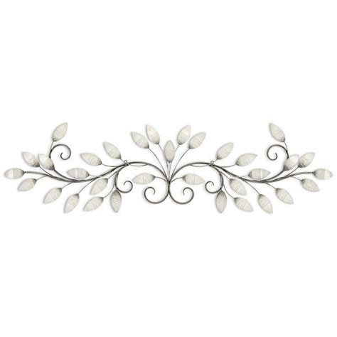 Brushed Pearl Vine Wall Plaque 56 Liked On Polyvore Featuring Home