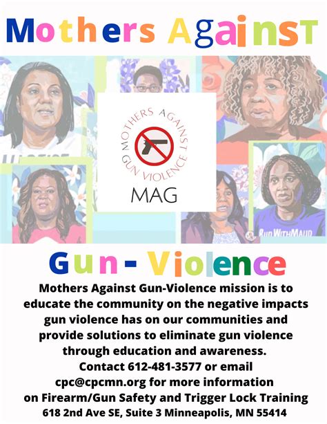 Mothers Against Gun Violence Mag Cpcmn