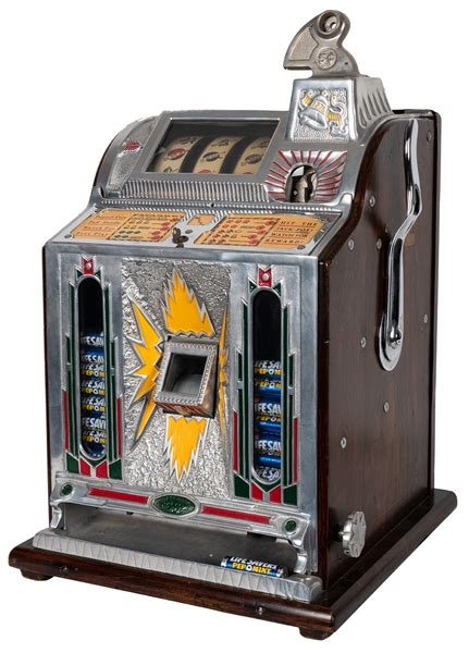 Lot Detail Mills 5 Cent Gooseneck Fok Vendor Slot Machine