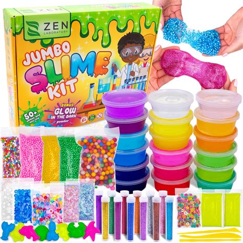 Diy Slime Kit Set Para Manualidades Niños Con Purpurina Por 1274
