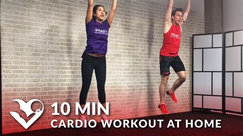 10 Minute Cardio Workout At Home For Men And Women Without Equipment 10