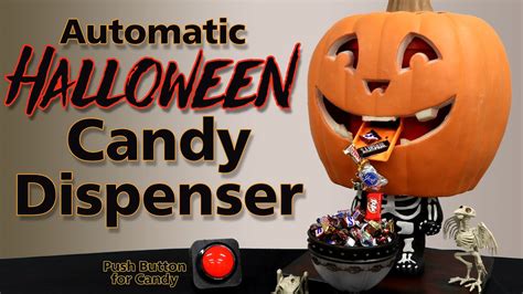 Automatic Halloween Candy Dispenser Youtube