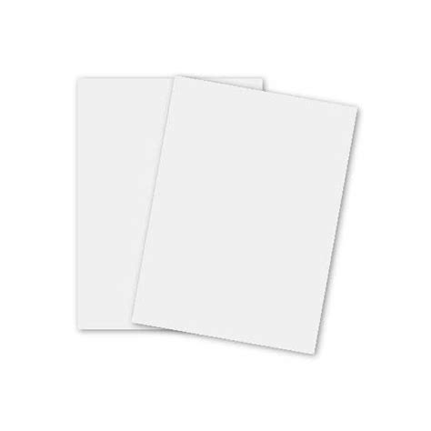 Basic White Lightweight Card Stock Paper 12x18 65lb Cover 176gsm 1
