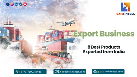 Export Business 8 Best Products Exported From India