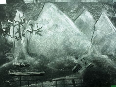 Mr Rhys Joness Year 4 Blog Chalk And Charcoal Winter Scenes Let The