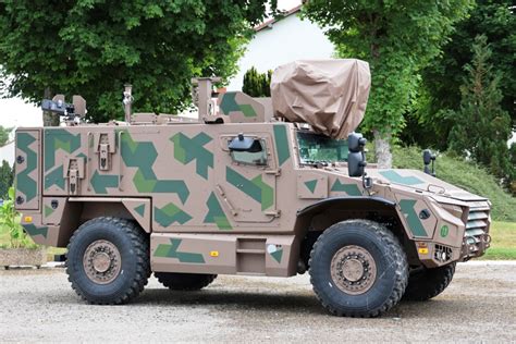 The French Army Unveils Its New Camtac Camouflage Scheme On The Vbae