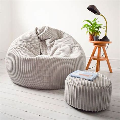 Nowadays, more and more individuals are choosing to purchase bean there are many ways in which bean bag chairs are being used these days; Slouchbag™ Bean Bag - Jumbo Cord | Bean bag living room ...