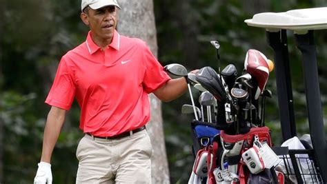 Obama Plays 200th Round Of Golf
