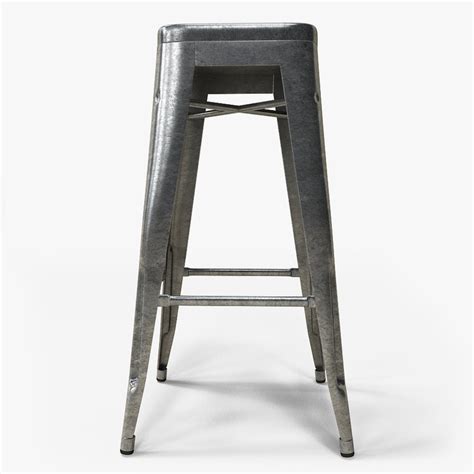 Bar chairs & bar stools. realistic tolix bar stool 3d max