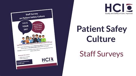 Staff Surveys On Patient Safety Culture Youtube