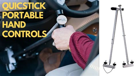 Quicstick Portable Hand Controls Drivers Disabled Driving For Temporary